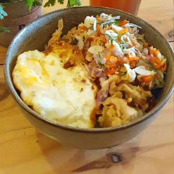 Ricebowl Chicken Crispy Sambel Matah | Waroeng Abie, Cilacap Tengah