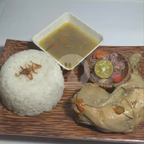 Ayam Tutu Dengan Nasi | Special Ayam Bakar Sambel Mekeplug, Buana Kubu