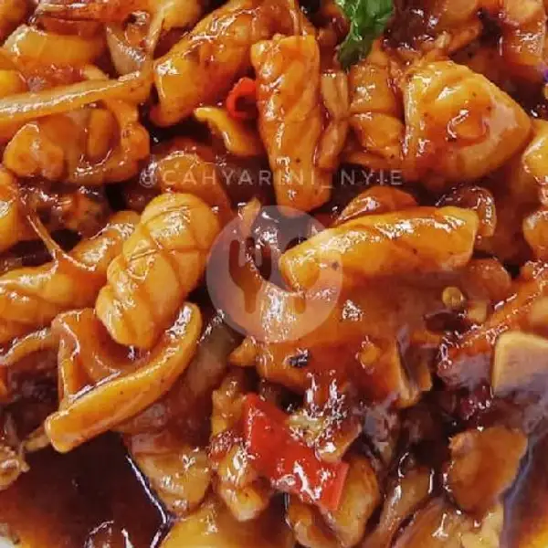 Cumi Saus Tiram | Aneka Seafood Kebon Kacang, Thamrin Kuliner