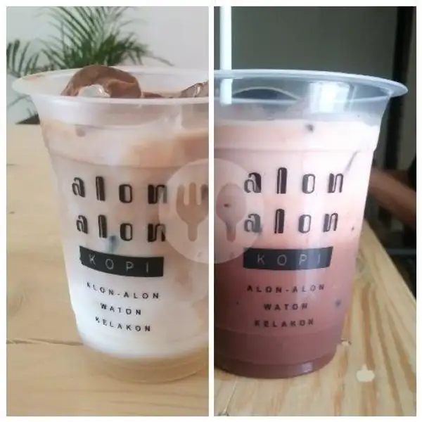2 Es Kopi Susu Original + 2 Es Chocolate | Alon Alon Kopi, Sukmajaya