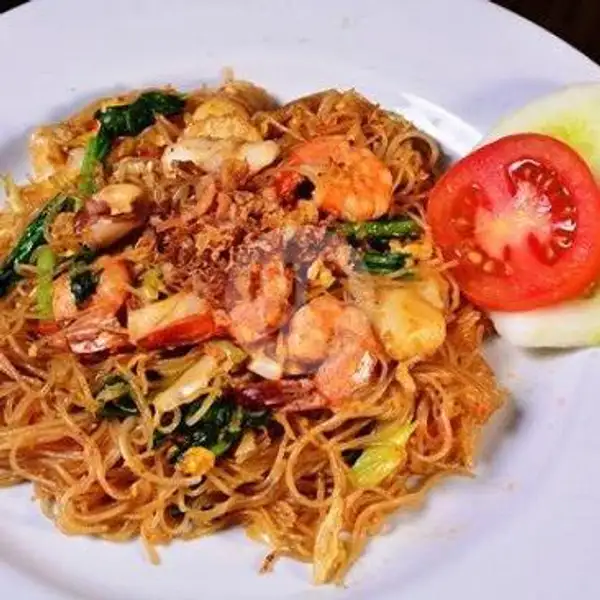 Mie Hun Ayam Suir Spesial Seafood + Tea Manis Dingin / Panas (halal Food) | Dapoer Deo, Hawila Residence