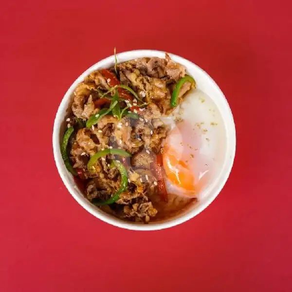 Beef Teriyaki Rice Bowl + Ocha | Haki Korea BBQ, Paskal