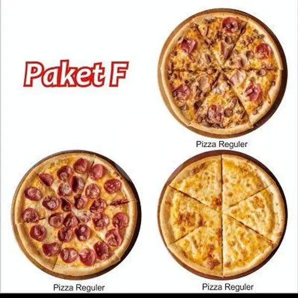 Paket combo F | Pizza Boxx, Kahfi