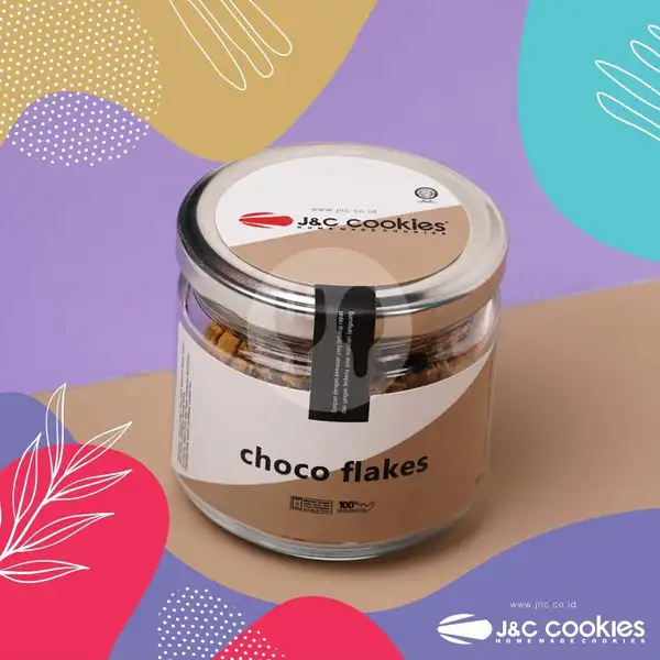Choco Flakes Kaca | J&C Cookies, Bojongkoneng
