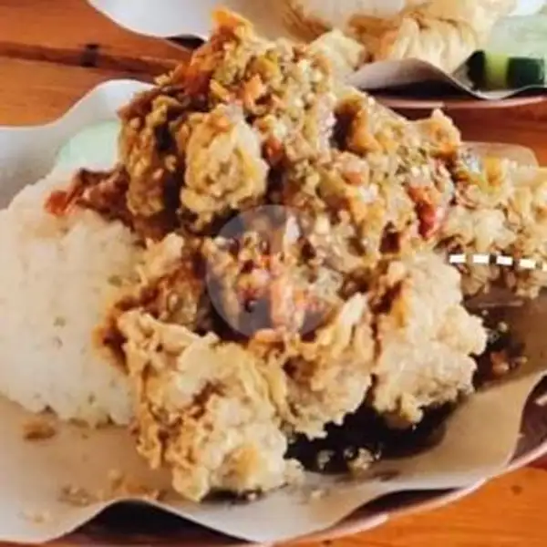Geprek Mewek Saos Bangkok + Nasi | Ayam Goreng Nelongso, Mastrip Madiun