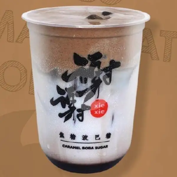 Choco Machiato Coffe | Xie Xie Boba, Rinjani