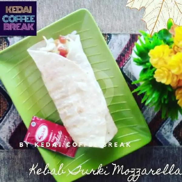 Kebab Turki Mozzarella | Kedai Coffee Break, Curug
