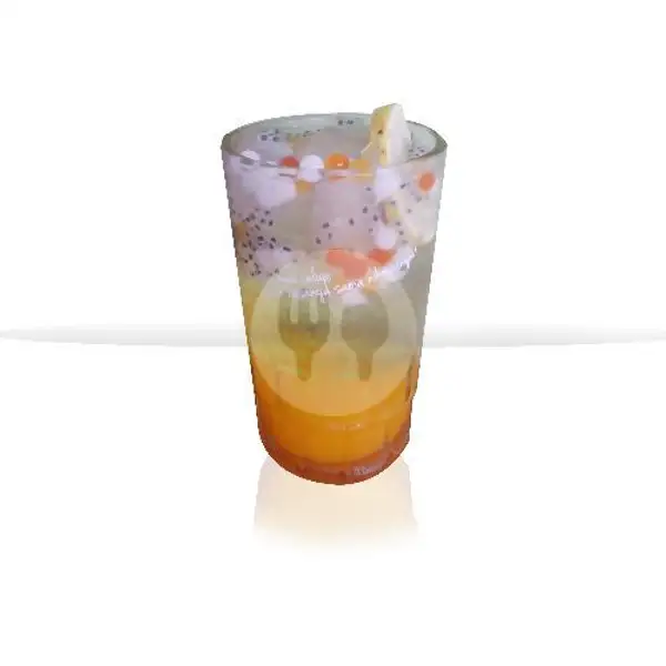 Orange Squash Mocktail | Uye Drink, Bunga Merak 7