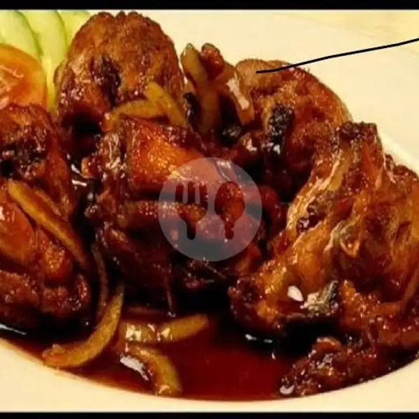 Ayam Tumis + Nasi | Ayam Penyet Selera Baru (ANEN) Sp. Surabaya, T Chik Ditiro