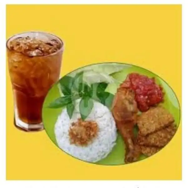Paket Ayam Goreng+naSi+Teh | Keday Nesa, Panawuan