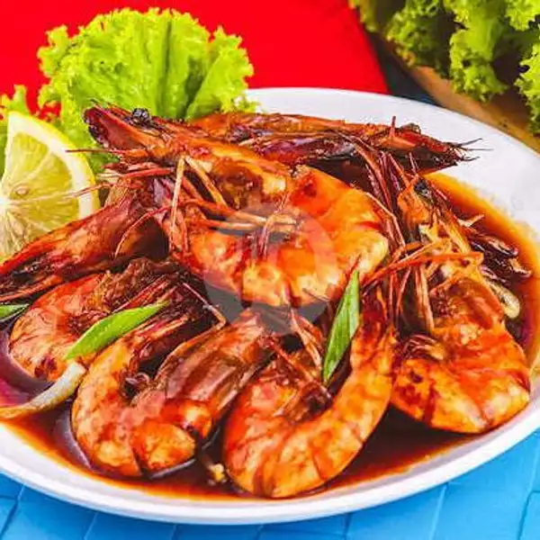 Udang Goreng Saus Tiram 200 Gr | Ikan dan Ayam Bakar Jeletot, Kubu Kuliner