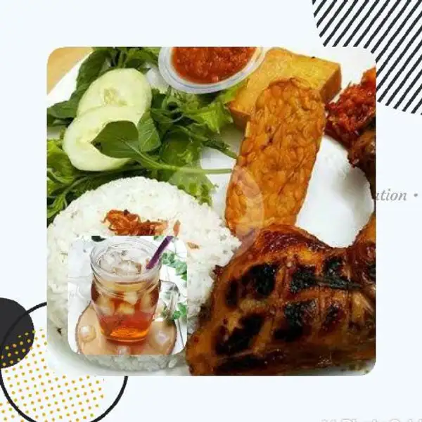 Paket Ayam Bakar SAMBEL GOANX + Es Teh Manis | SAMBEL GOANX