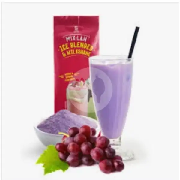 Grape milky ice | Takoyaki Sultan