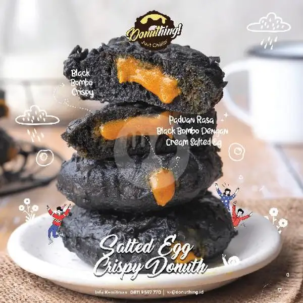 Salted Egg Crispy Donuth | Donuthing Pekalongan, Dokter Wahidin
