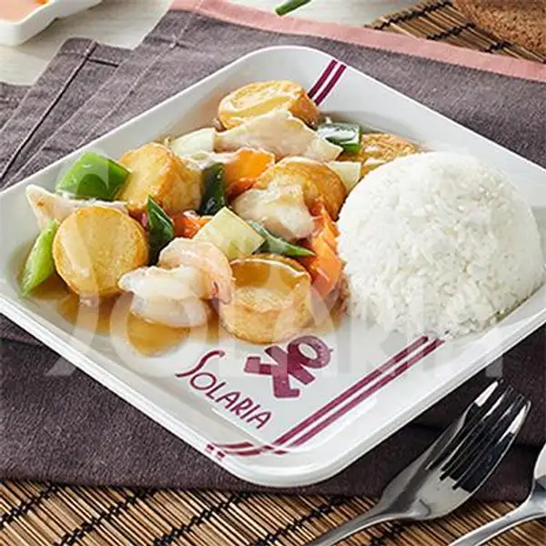 Nasi + Sapo Tahu Seafood | Solaria, Transmart Pangkal Pinang