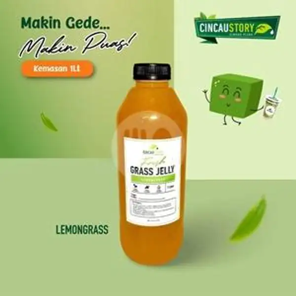 1 Liter Lemon Grass | Cincau Story, Mal Olympic Garden