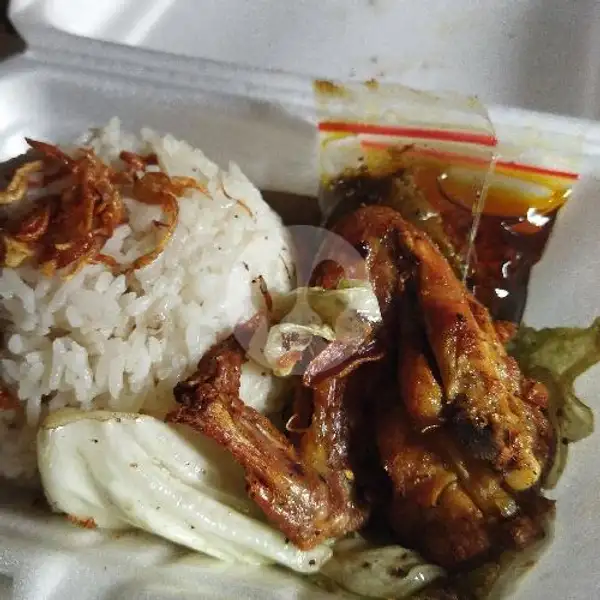 Paket Ceban Nasi + 1Sayap + 1Ceker + Bumbu Bebek + Kol Goreng | Ayam Bakar, Ayam Goreng, Seblak $ Pop Ice Boba Dapur EKM Bekasi