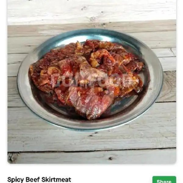 Spicy Beef Skritmeat Ready To Cook (Vacuum Pack) | Magal, Pecenongan