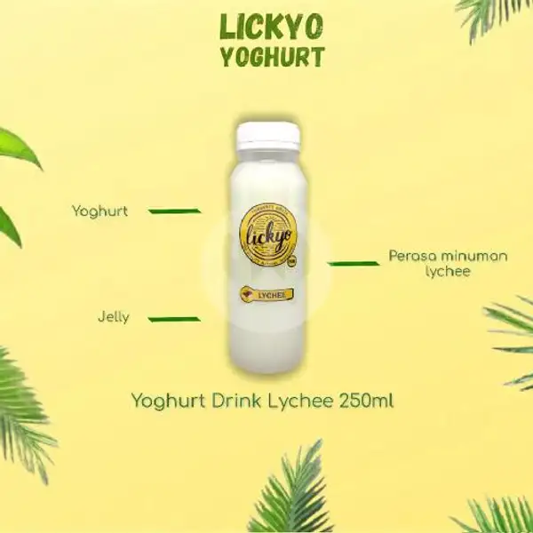Yoghurt Drink Lychee 250ML | LickYo Creamy Yoghurt, Reog