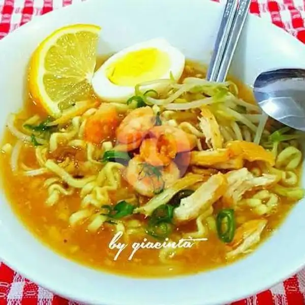 Indomie Rebus Seafood | Mie Udang Kelong, Padang Barat