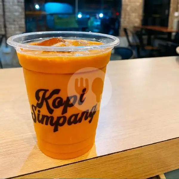 Ice Thai Tea | Kopi Simpang, Ruko Tanah Mas
