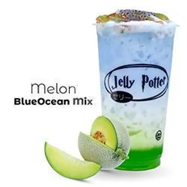 Melon Blueocean Mix | Jelly potter, Harjamukti