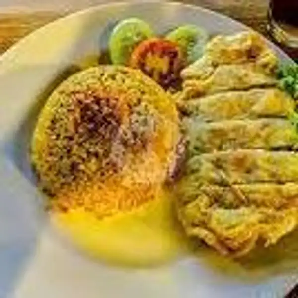 Nasi Chicken Katsu + Telor | Telur Geprek Sarweng Bandung, Tubagus Ismail Dalam