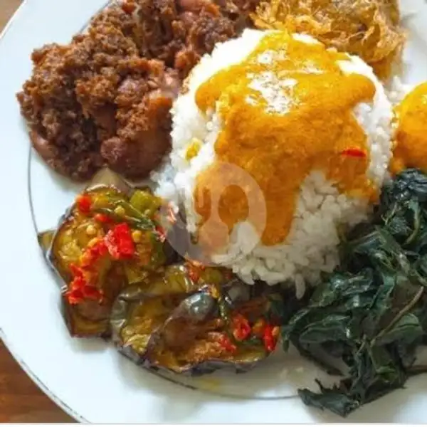 Nasi Padang( Telor Mata Sapi Sambel Hijau) | Love Vegetarian, Batam Kota