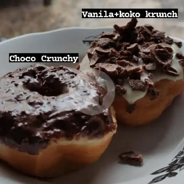 Donat Topping Full Choco Cruncy | Donat Ganyemin