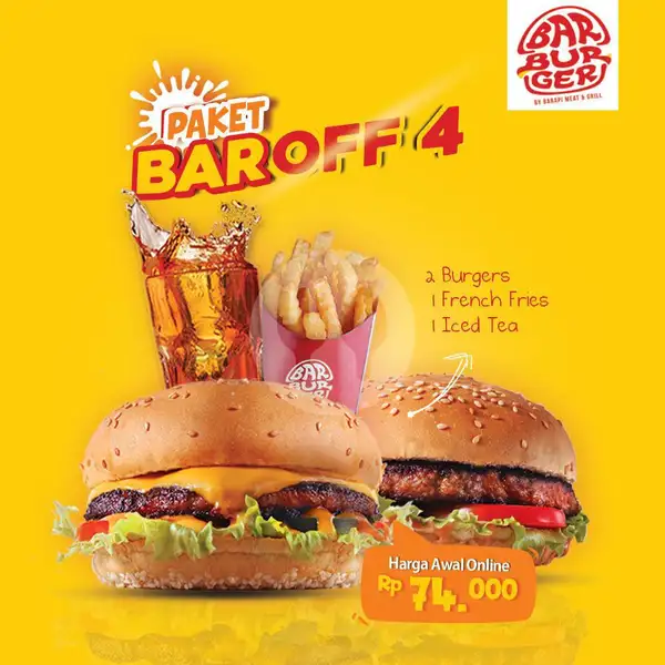 Baroff 4 | Bar Burger By Barapi, Tomang