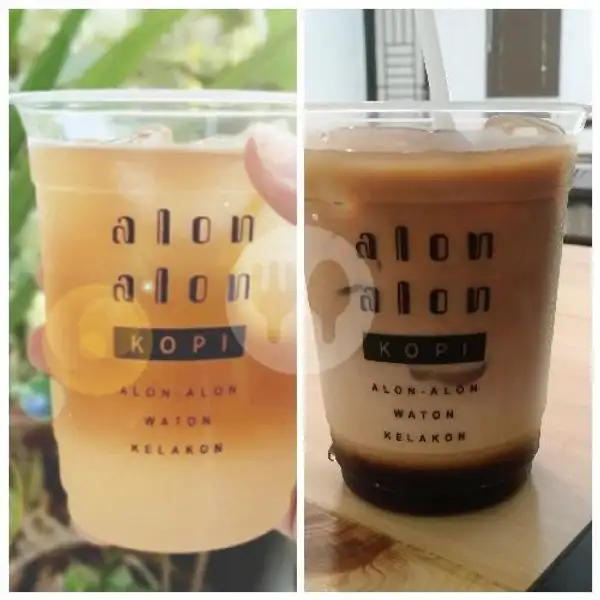 2 Es Kopi Susu Aren + 2 Es Lemon Tea | Alon Alon Kopi, Sukmajaya