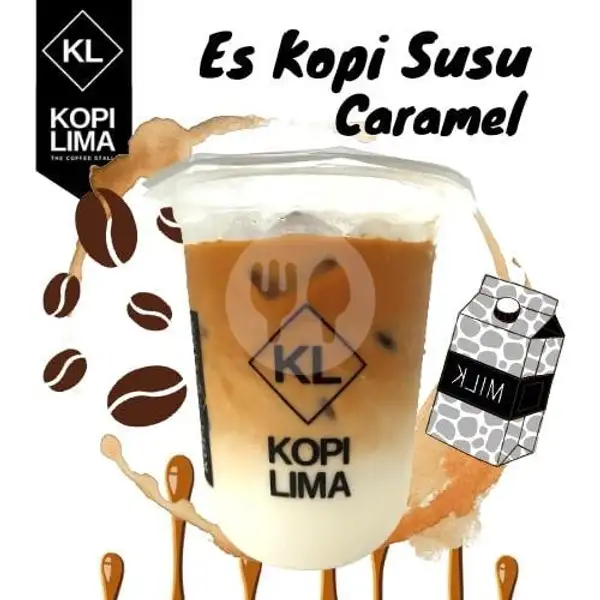 Es Kopi Susu Caramel | Kopi Lima, Lowokwaru