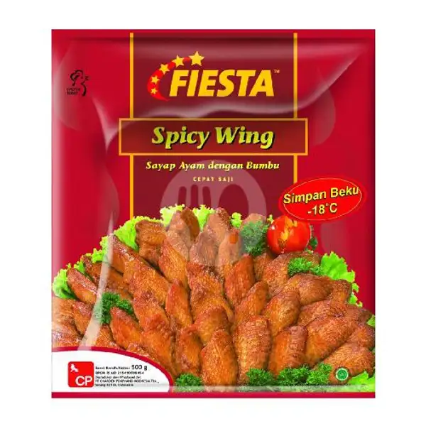 Fiesta Spicy Wing 500 G | Bumba Frozen Food