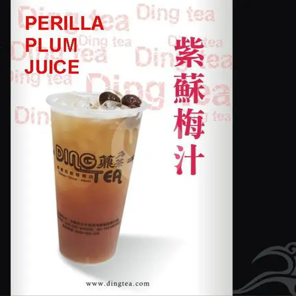 Perilla Plum Juice (L) | Ding Tea, BCS