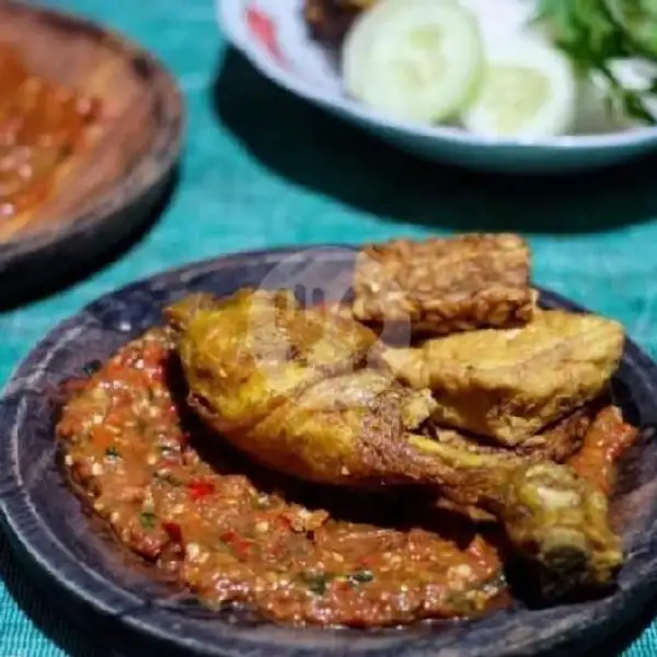 Penyetan Ayam+Nasi | Dapur Maharani, Kenjeran