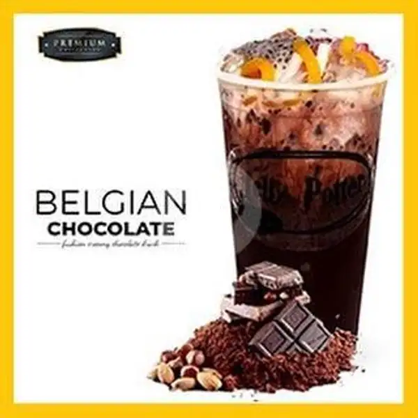 Belgian Chocolate Drink | Jelly Potter, Neglasari