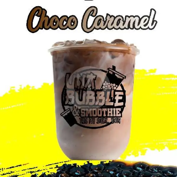Choco Caramel | Una Bubble & Smoothie, Kebon Gedang 8