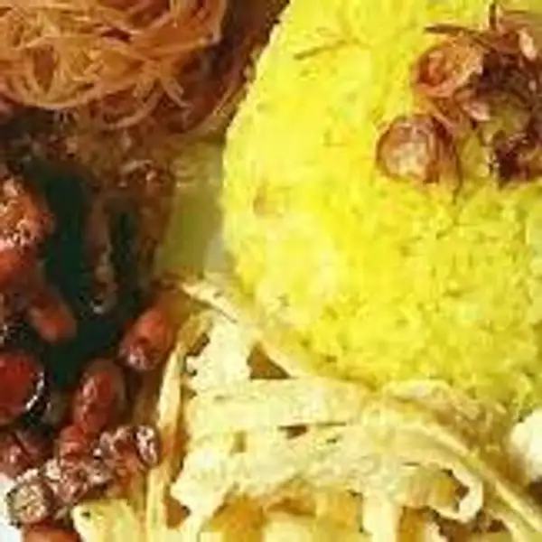 Nasi Kuning Endog Ceplok/dadar | Dapur Kenangan, Sukun