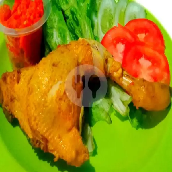 Ayam Goreng  Paha | Gurame & Ayam Bakar Khalif, Ciputat Timur