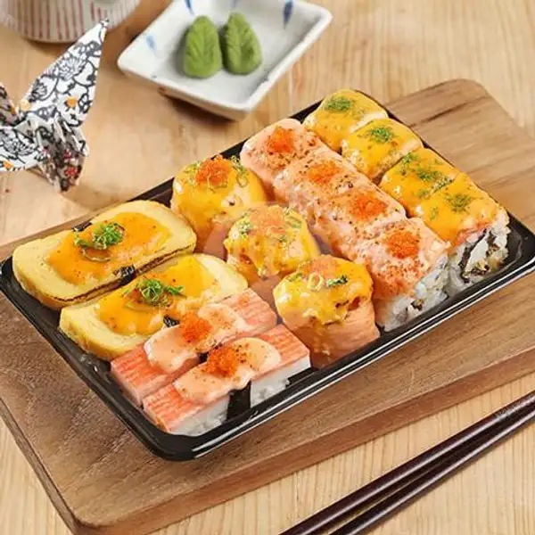 Salmon Torio Platter | Kimukatsu, Grand Batam Mall