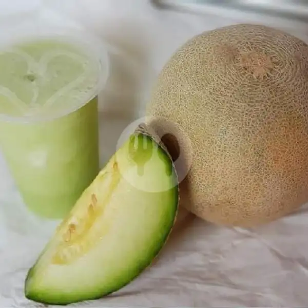 Jus Melon | Pop Ice Dan Pisang Nugget