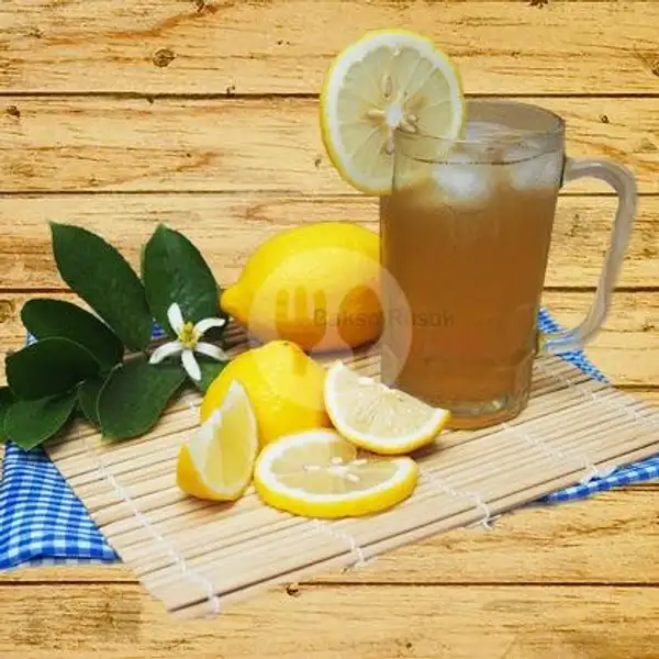 Es Lemon Tea | Bakso Rusuk Samanhudi, Cihampelas