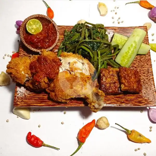 Spesial Ayam Geprek | Special Ayam Bakar Sambel Mekeplug, Buana Kubu