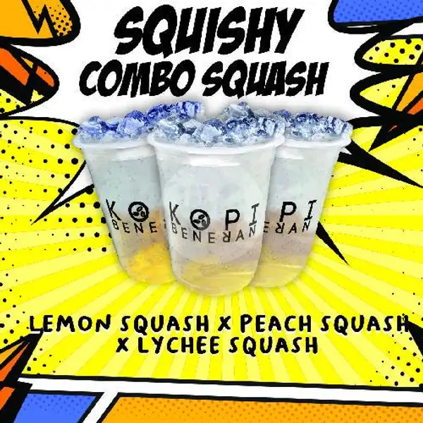 Squishy Combo Squash | Kopi Beneran