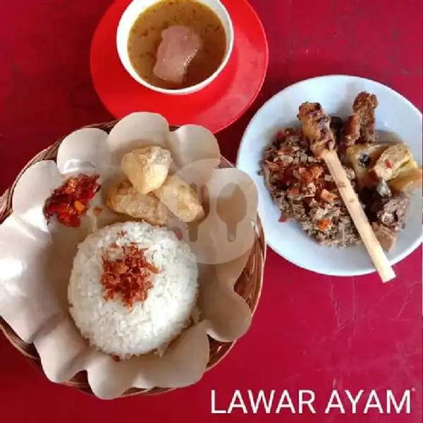 Nasi Campur Lawar Ayam | Wr Nang Landung ,banjar Tegal Langon