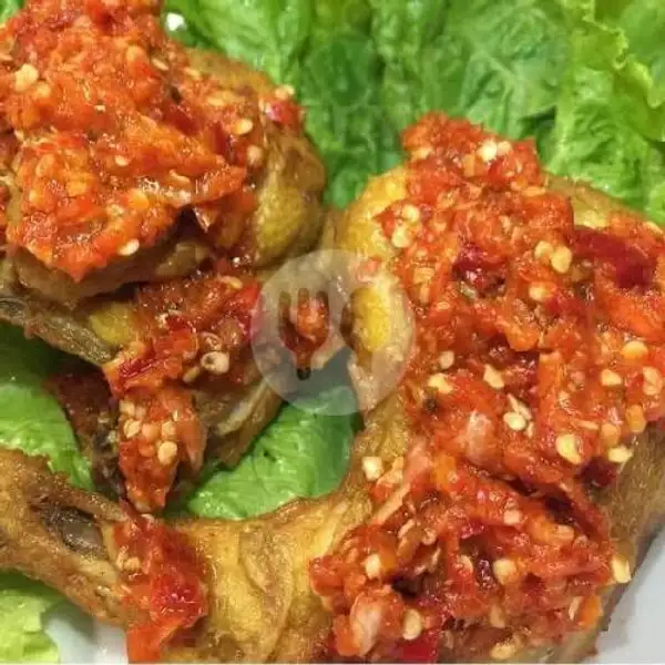 Ayam Geprek Pedas + Nasi | Warung Bangka Jaya, Denpasar