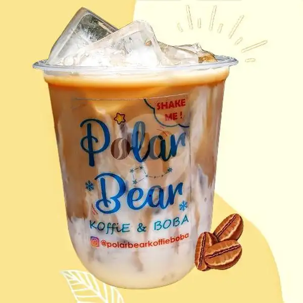 Kopi Latte ( Ice Koffie Latte) (R) | Polarbear Koffie & Boba, Garuda