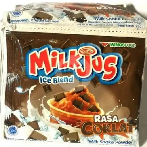 Milkjus  Ice Bland | Soto & Ayam Geprek Bang Kafeel, Cilacap