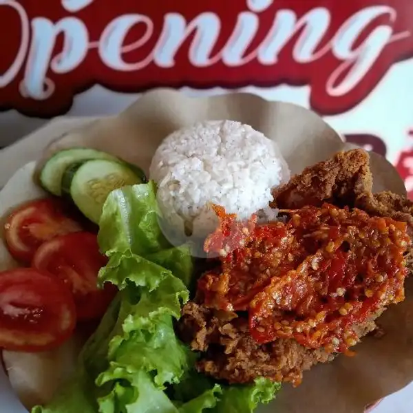 Paket Ayam Paha Bawah/Sayap Geprek LFC | Liber'o Fried Chicken, Cabang Kimaja-1 Way Halim