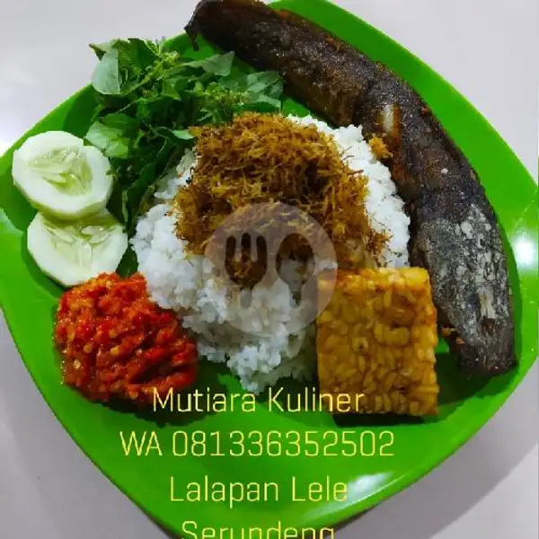 Lalapan Lele Serundeng Mutiara | Mutiara Kuliner, Mayangan